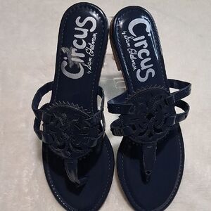 Circus by Sam Edelman Dark Blue Strappy Sandals